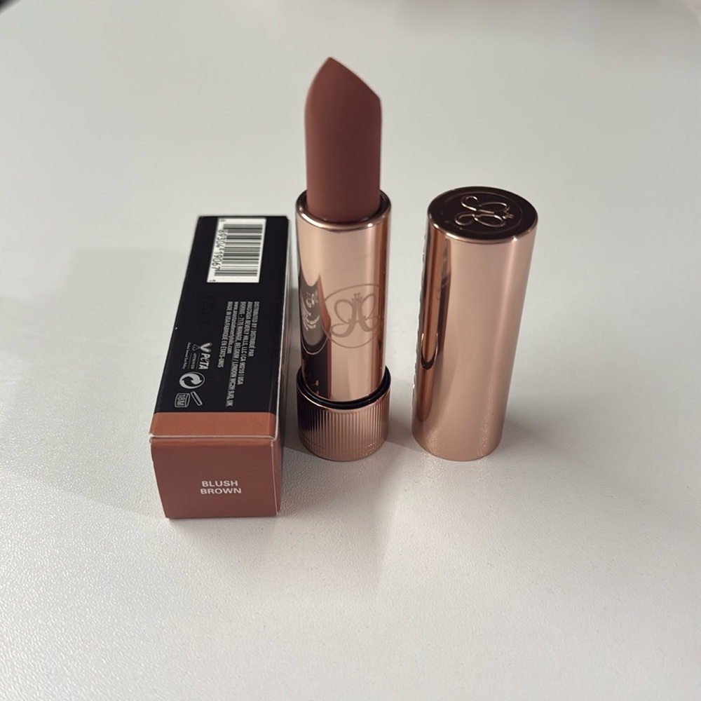 Anastasia Beverly Hills Blush Brown Lipstick